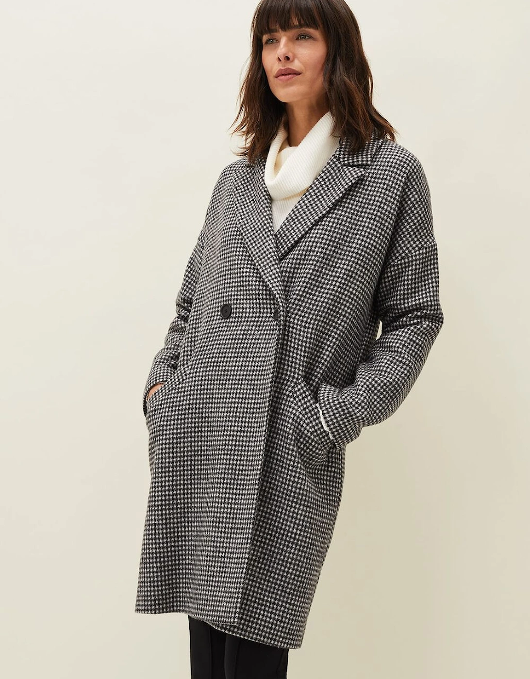 Emery Double Breasted Wool Coat, 7 of 6