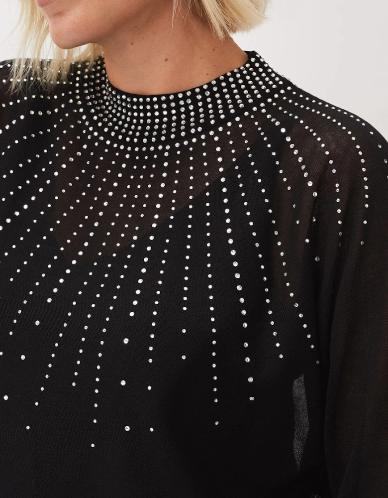 Adrienne Sunray Stud Knit