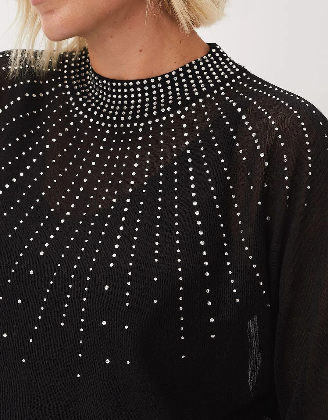 Adrienne Sunray Stud Knit