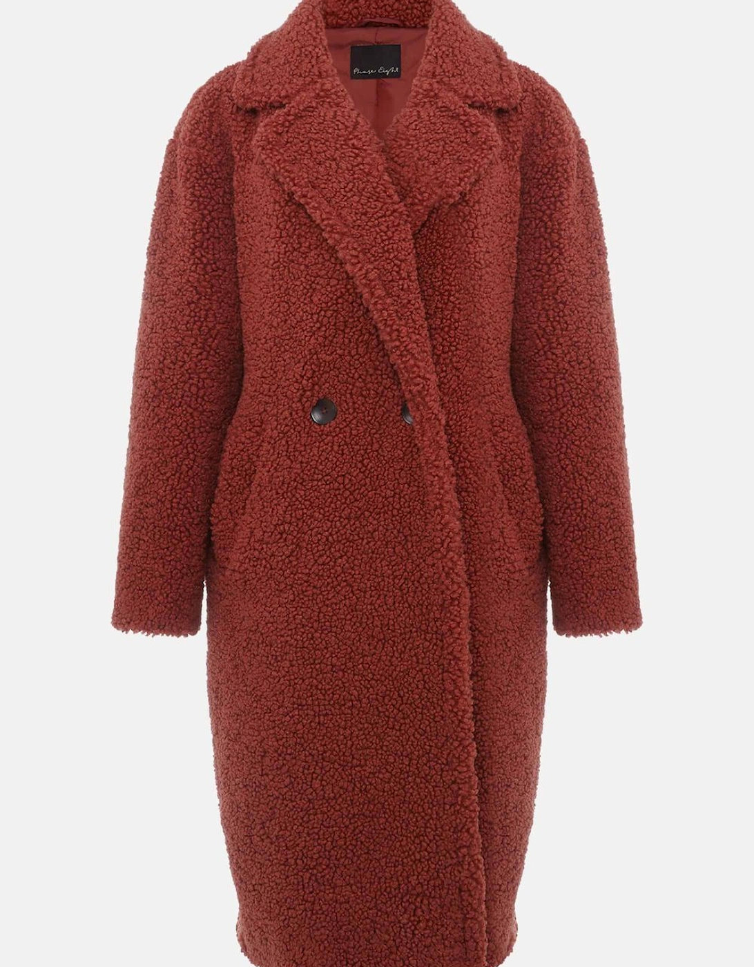 Libbie Longline Teddy Coat