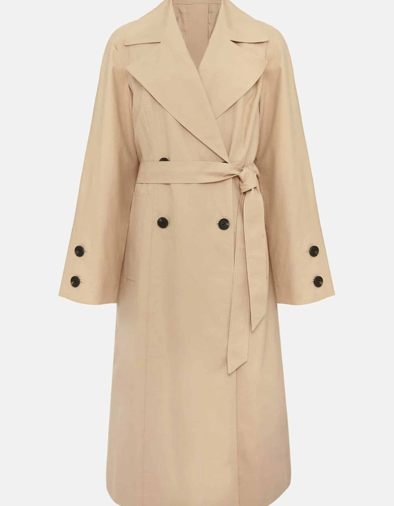 Sandy Button Detail Trench