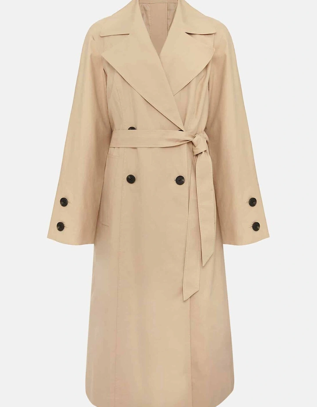 Sandy Button Detail Trench