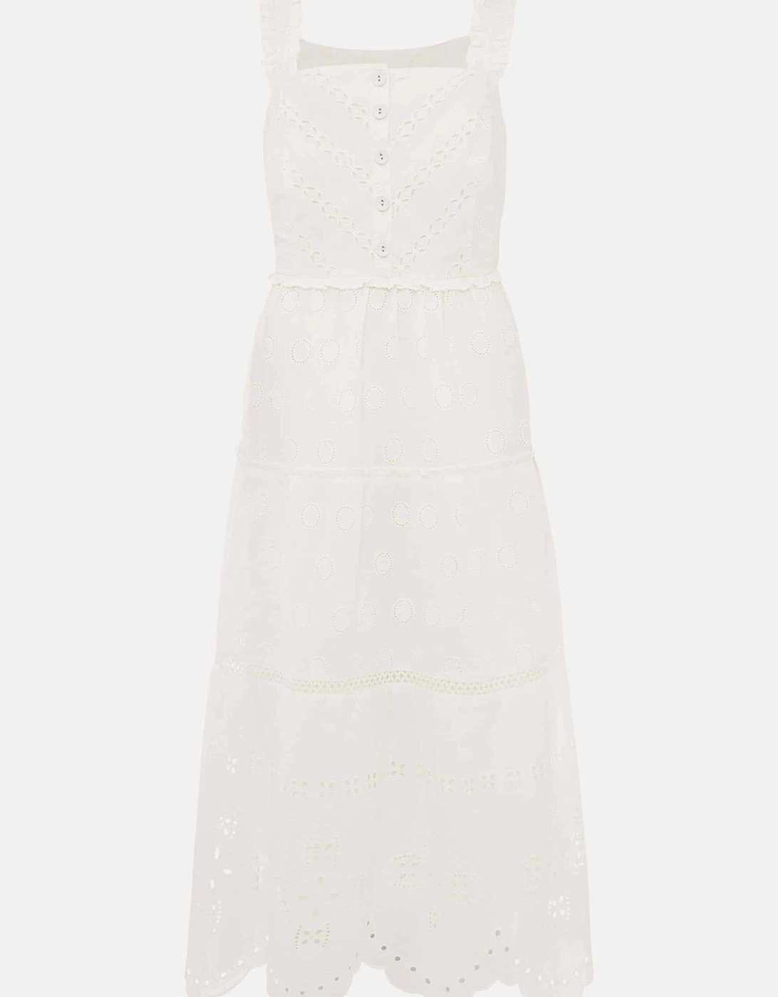 Ellie Broderie Midi Dress
