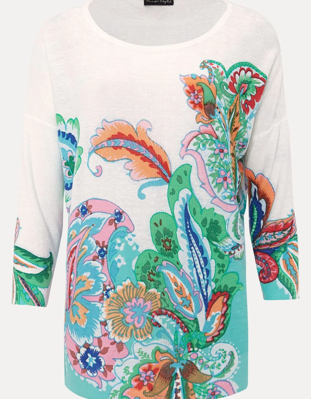 Azalia Paisley Print Knit