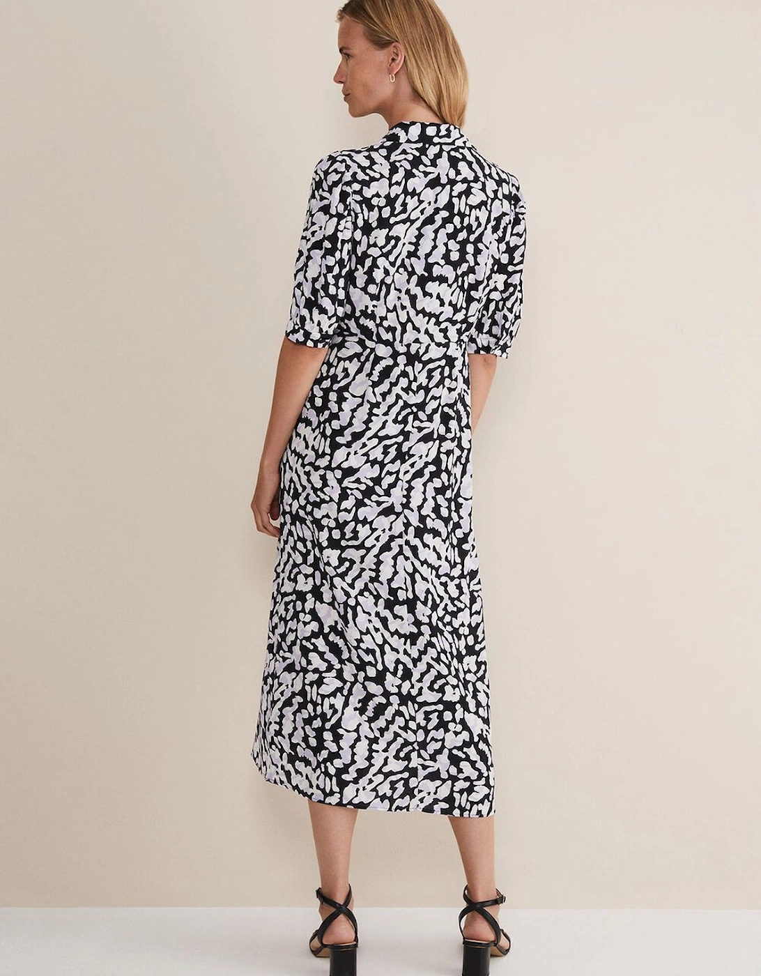 Cosette Lilac Animal Print Midaxi Dress
