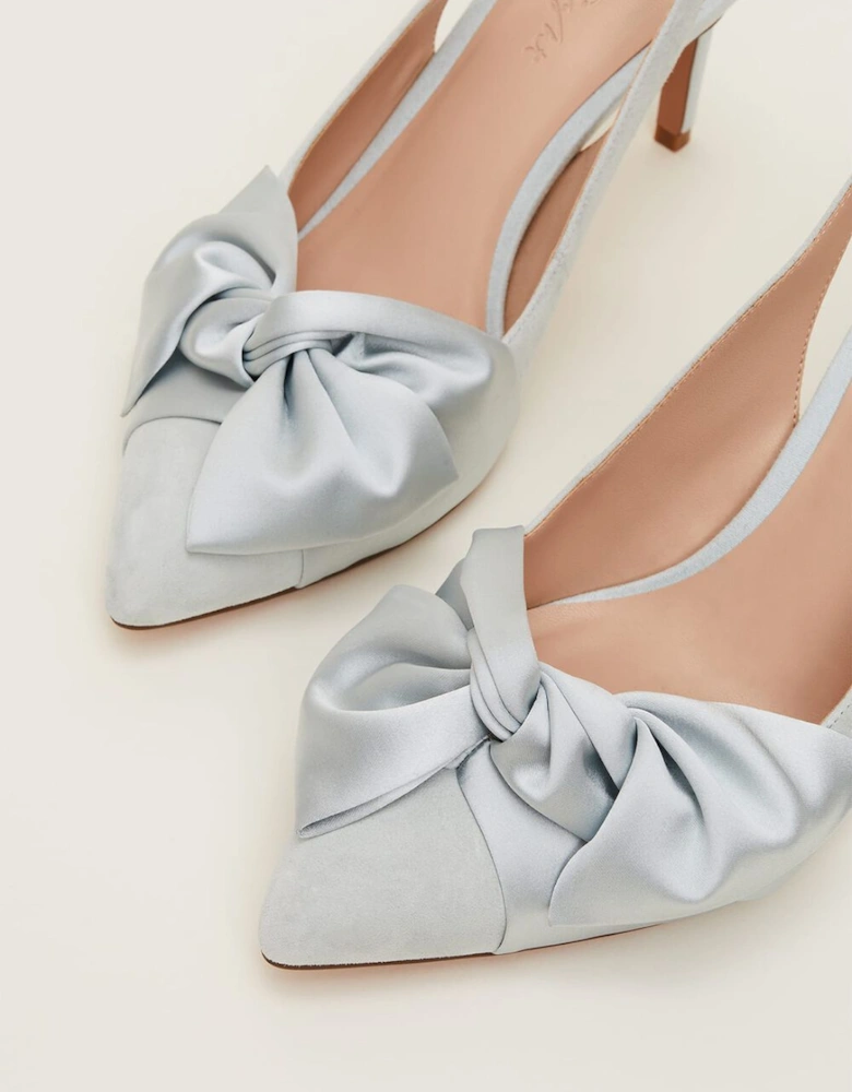Twist Front Slingback Shoe