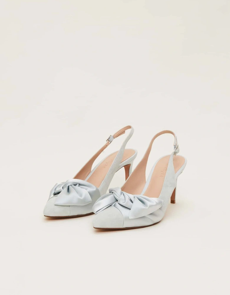 Twist Front Slingback Shoe