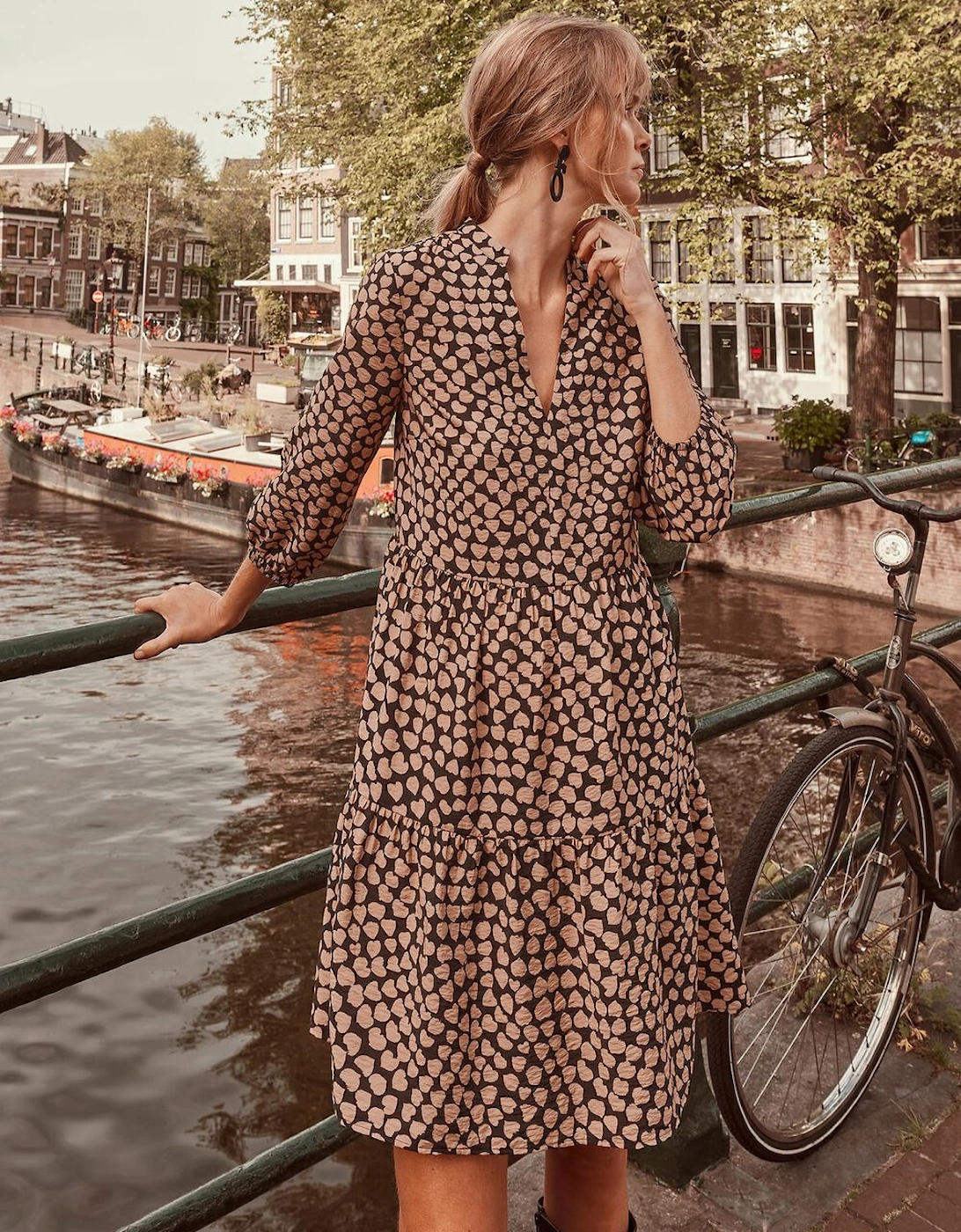 Kesia Hearts Swing Dress, 7 of 6