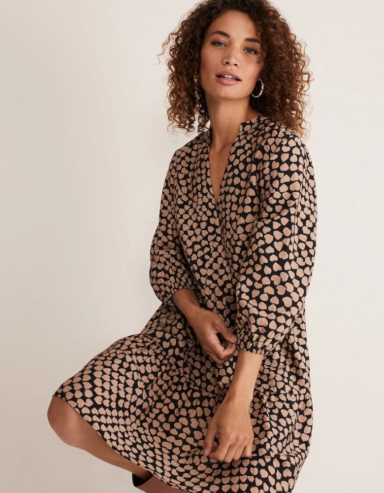 Kesia Hearts Swing Dress