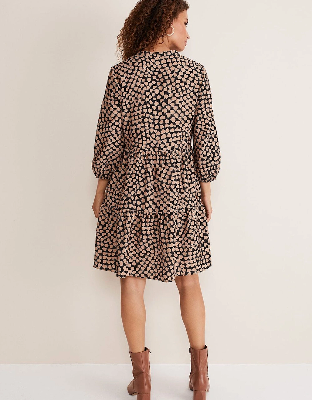 Kesia Hearts Swing Dress