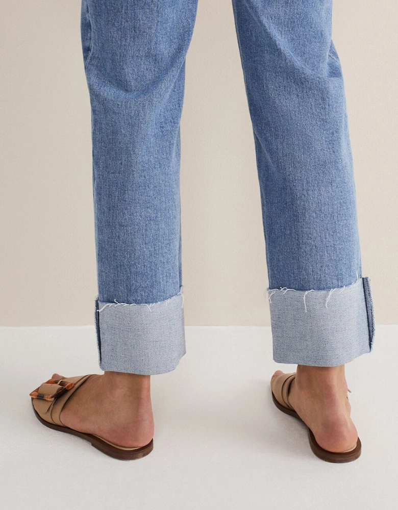 Leather Buckle Flat Sandals