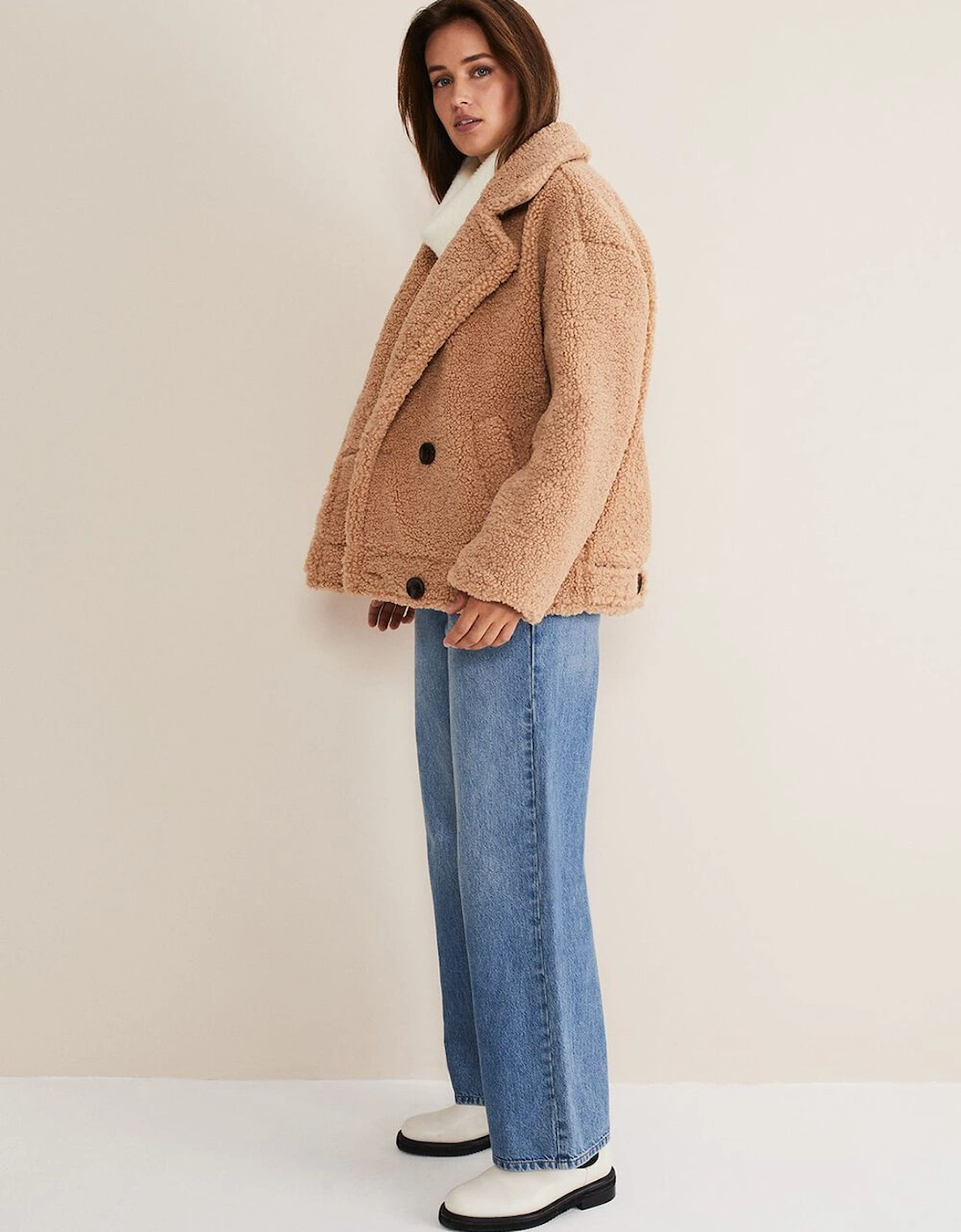 Kelsey Short Teddy Coat