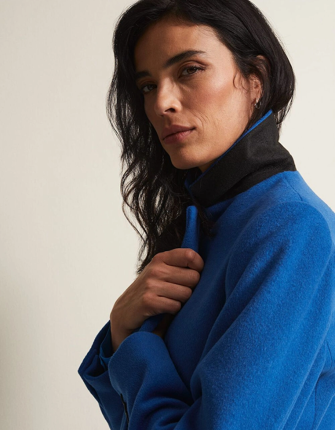 Lydia Camel Wool Smart Coat