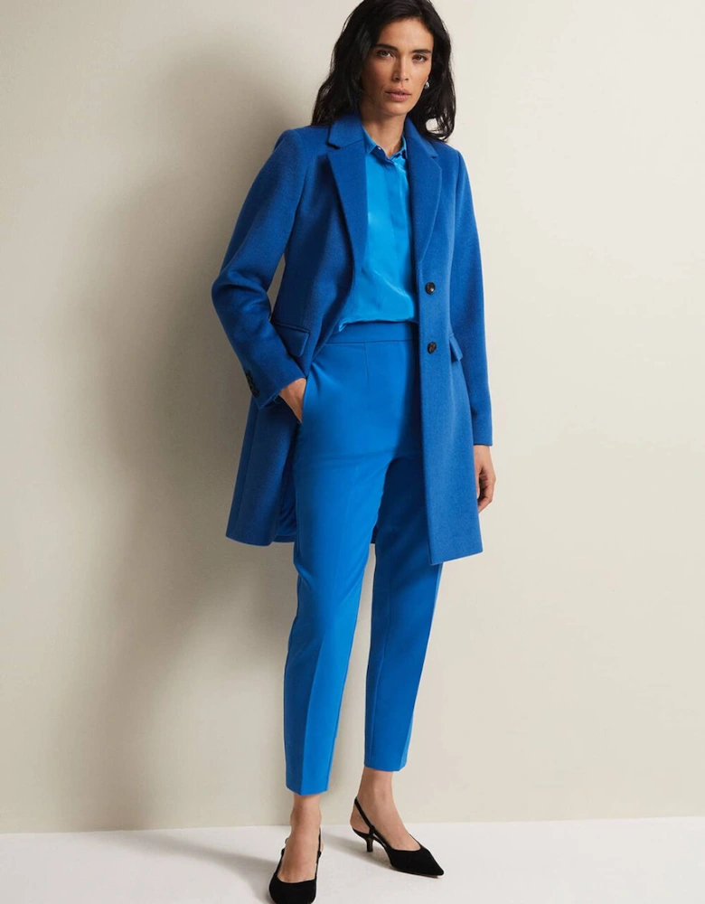 Lydia Camel Wool Smart Coat