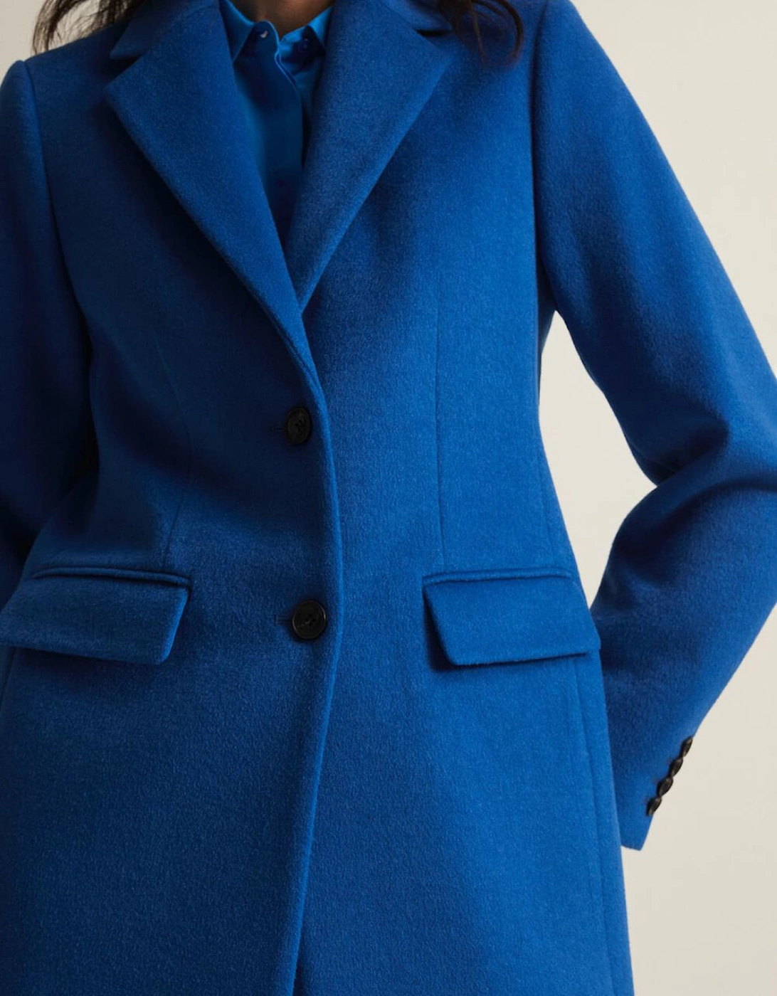 Lydia Camel Wool Smart Coat