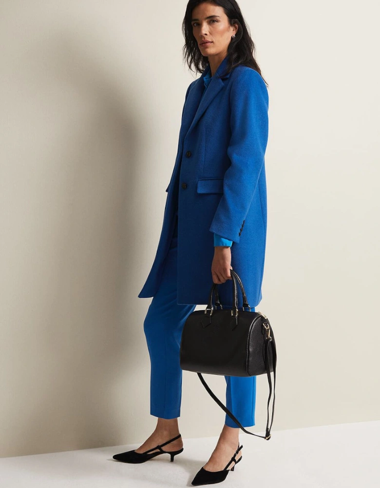 Lydia Camel Wool Smart Coat