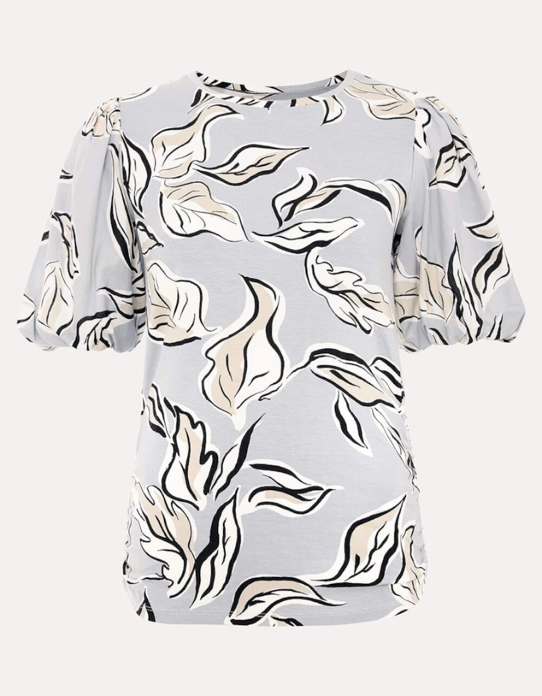 Aaliyah Woven Sleeve Top