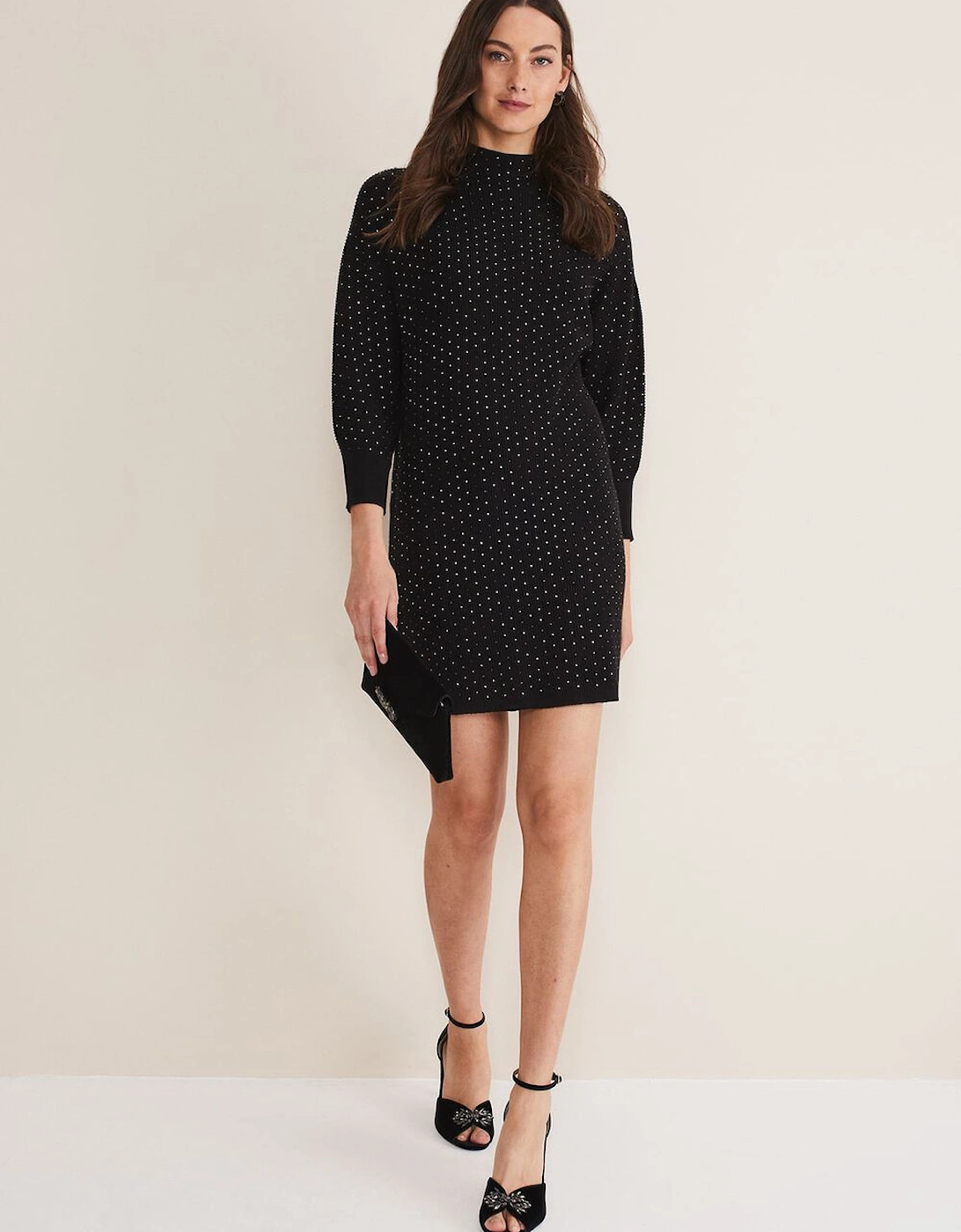 Lita Embellished Mini Dress