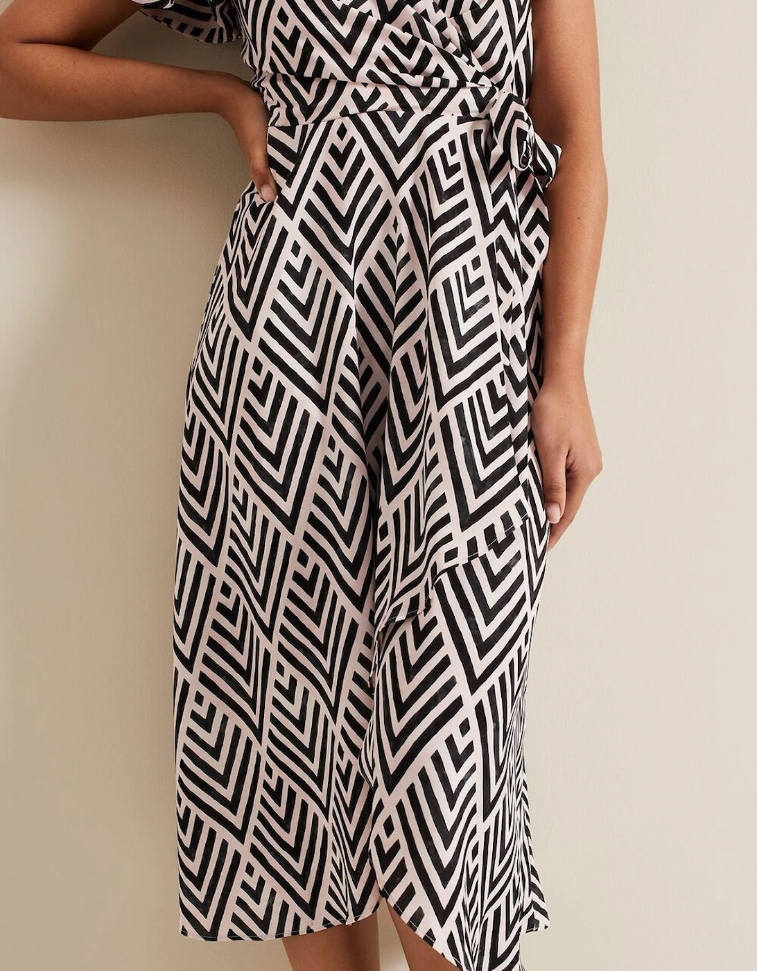 Petite Julissa Print Wrap Dress