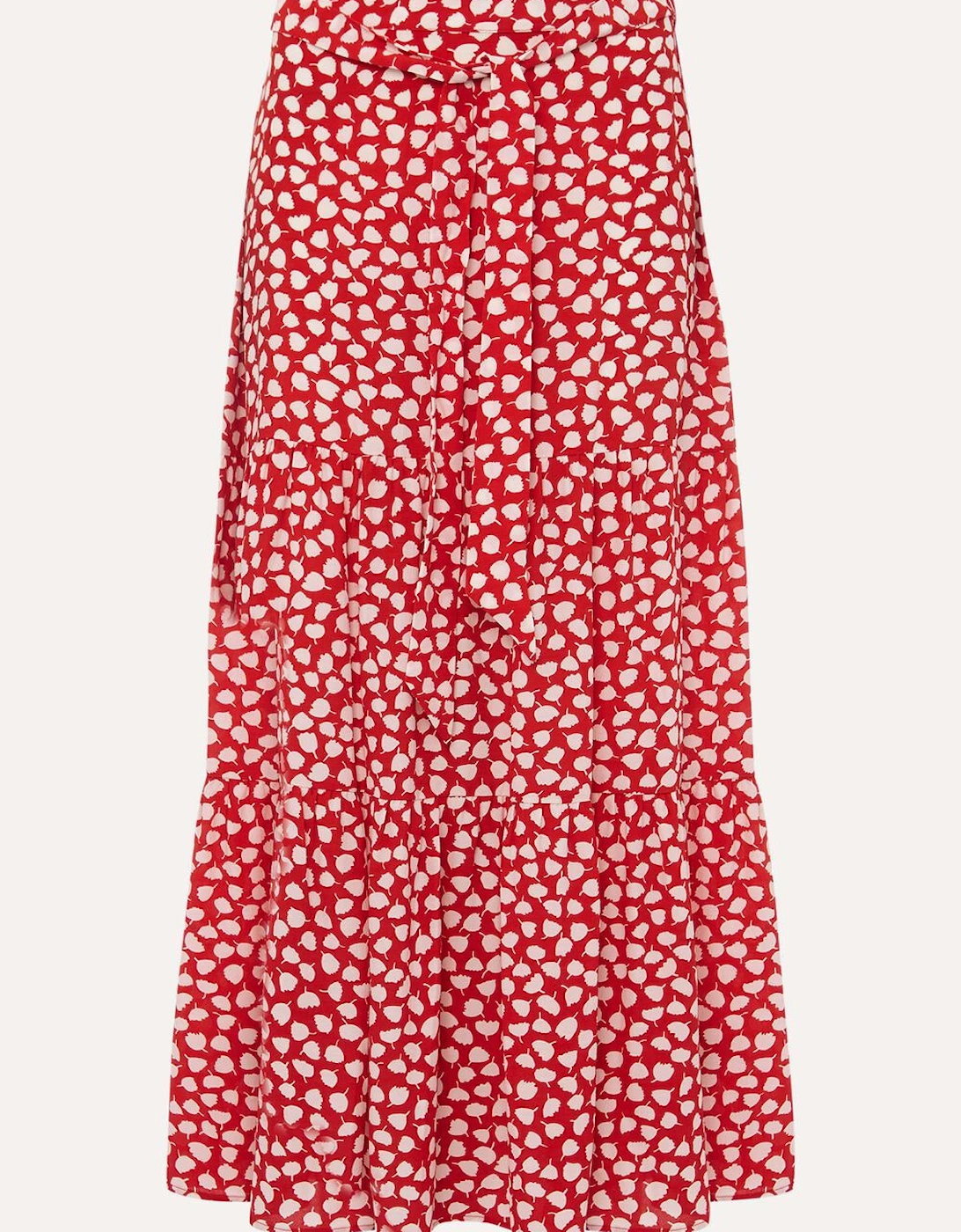Tana Leaf Print Skirt