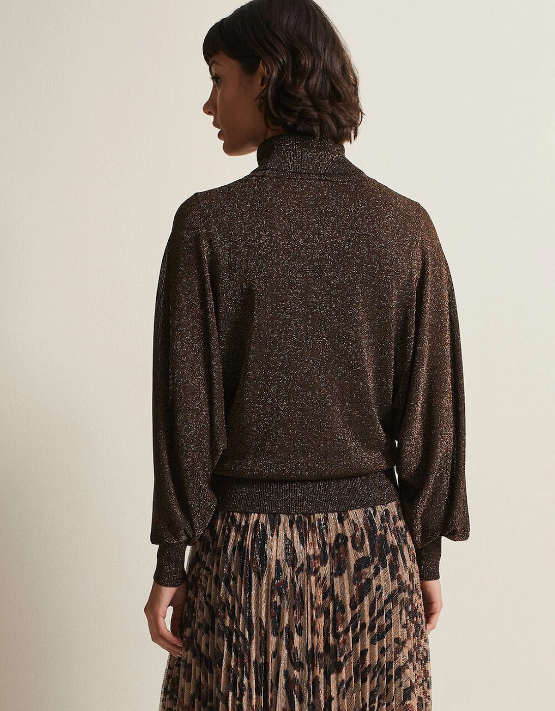 Annalise Shimmer Batwing Jumper