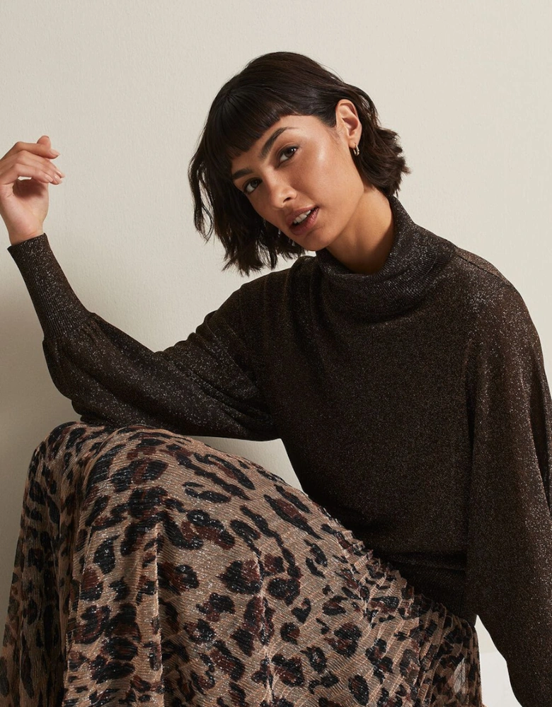 Annalise Shimmer Batwing Jumper