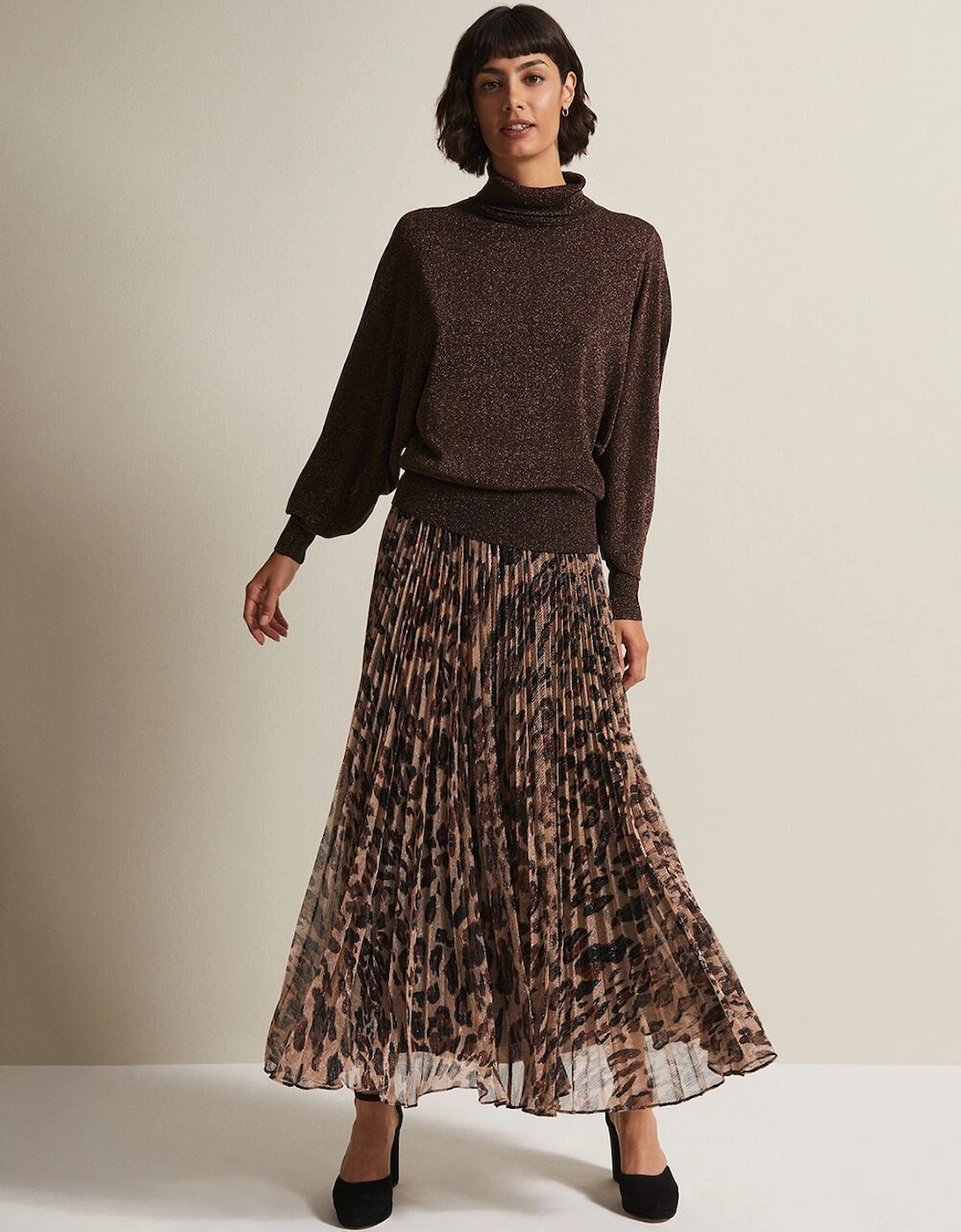 Annalise Shimmer Batwing Jumper