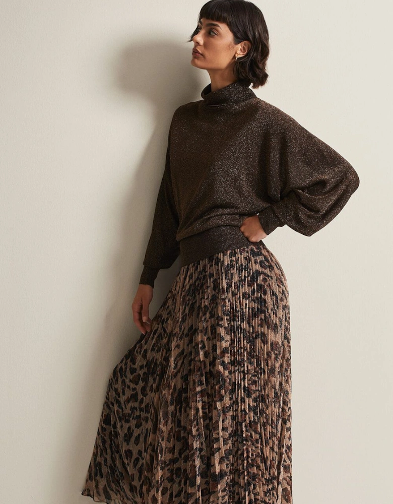 Annalise Shimmer Batwing Jumper