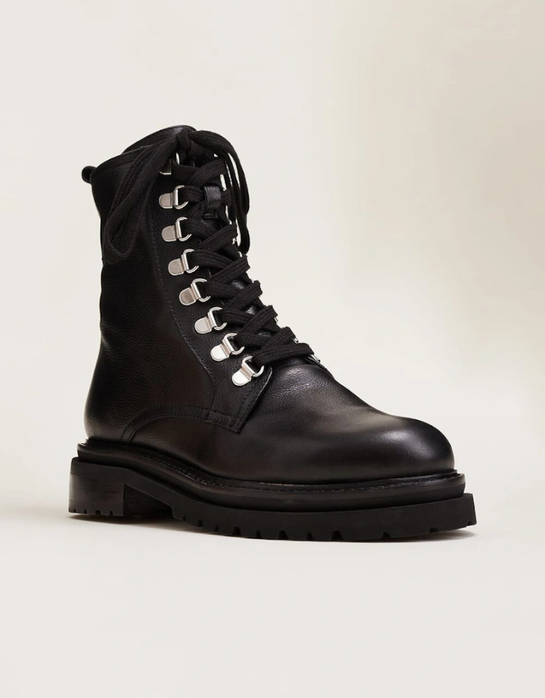 Meladie Suede Lace Up Hiker Boot