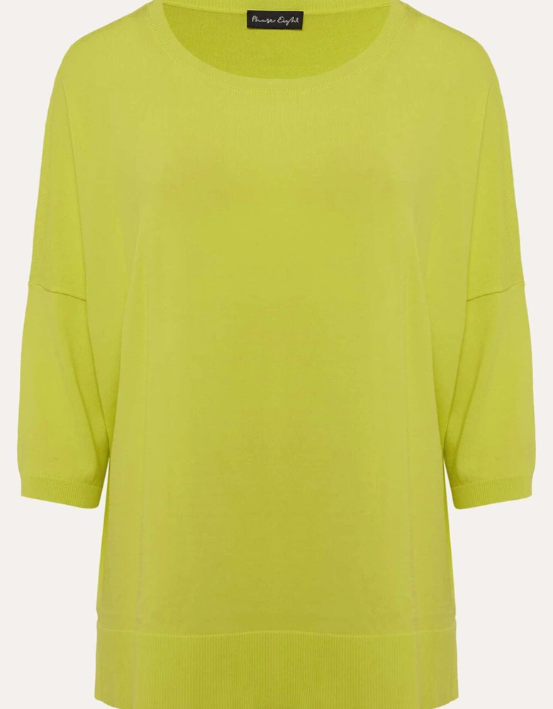 Adriana Stepped Hem Knit
