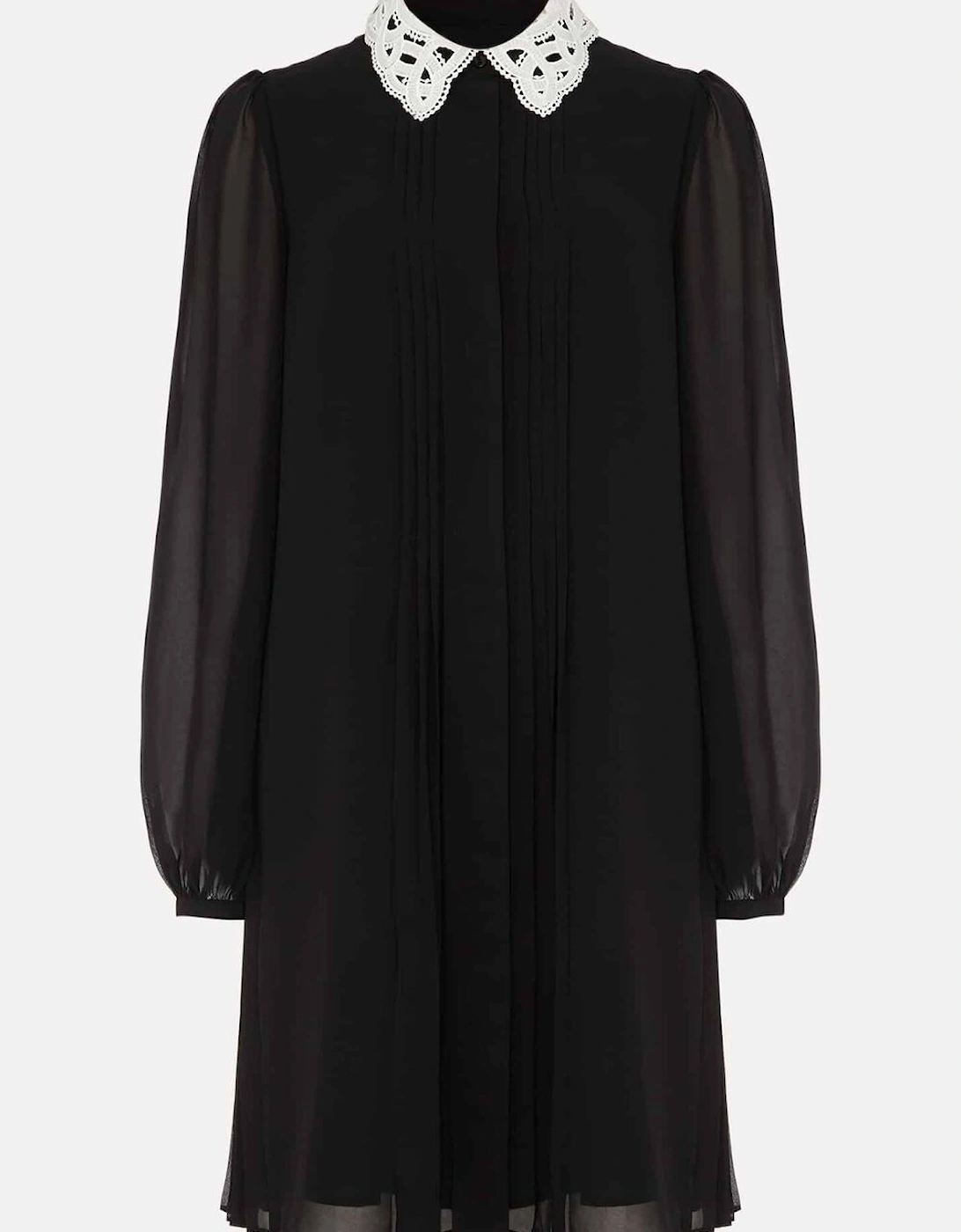 Norah Collar Detail Swing Dress