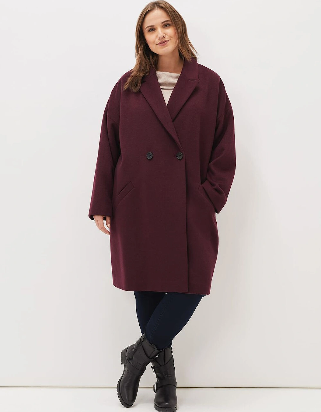 Emery Double Breasted Wool Coat