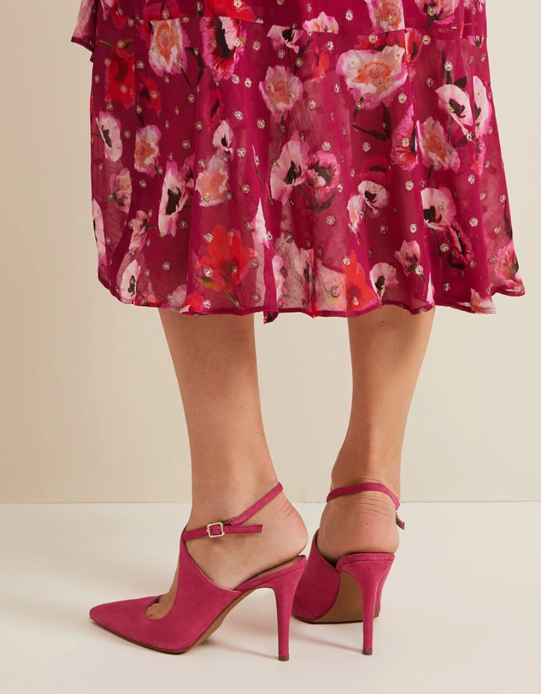Cross Over Ankle Shoes
