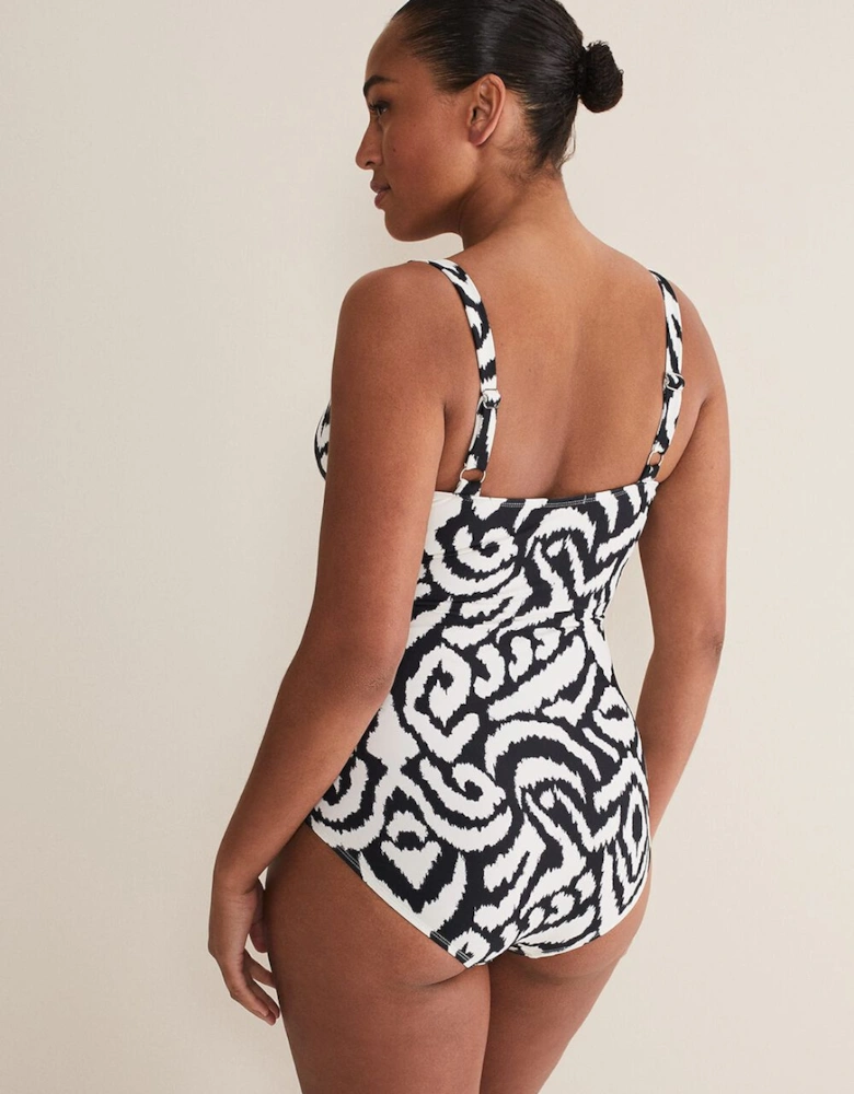 Ikat Abstract Swimsuit