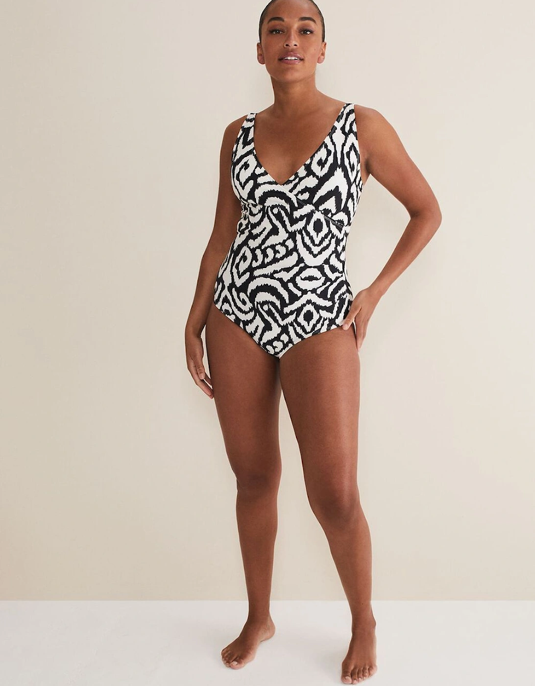 Ikat Abstract Swimsuit