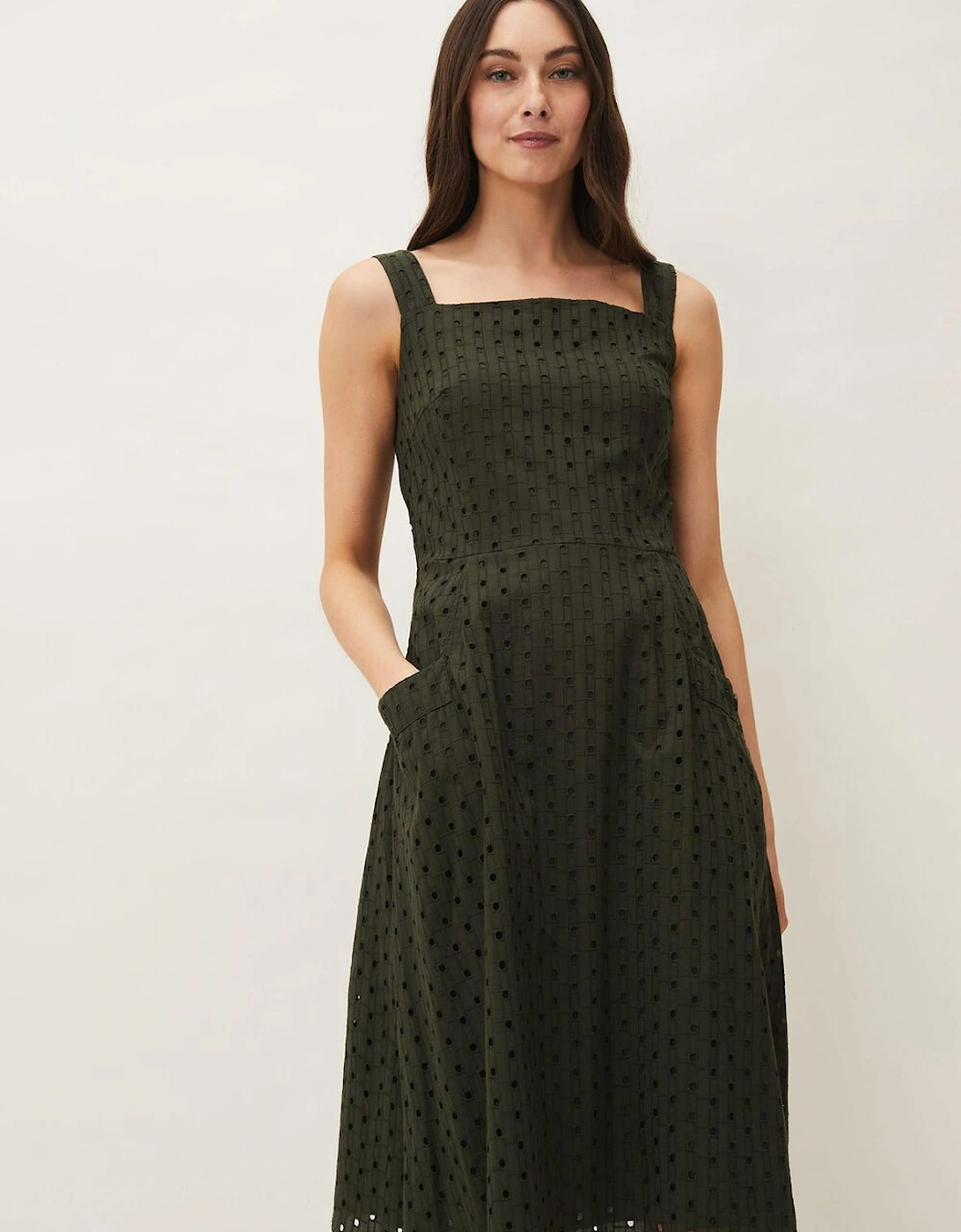Olymea Broderie Dress, 7 of 6