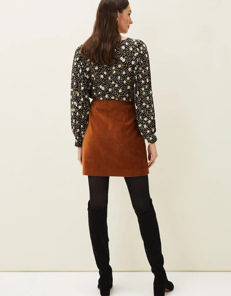 Kennedy Corduroy Mini Skirt