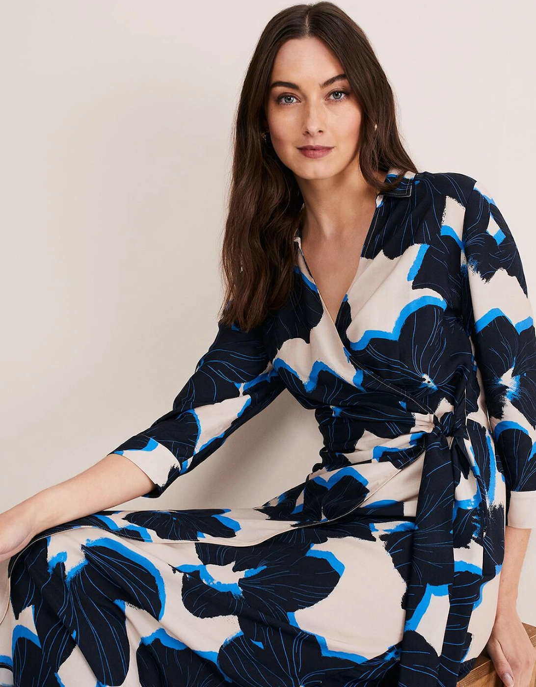 Rae Floral Wrap Dress