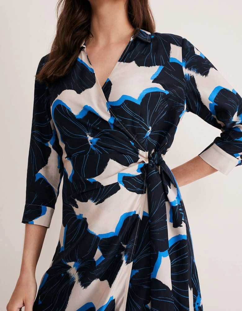 Rae Floral Wrap Dress