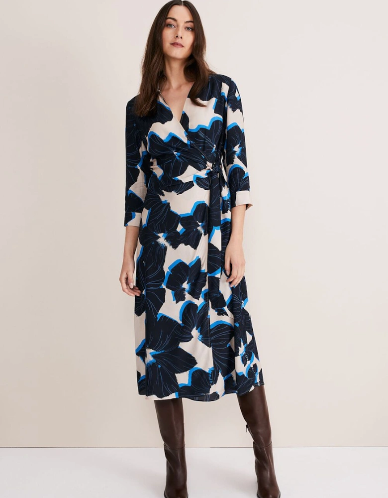 Rae Floral Wrap Dress