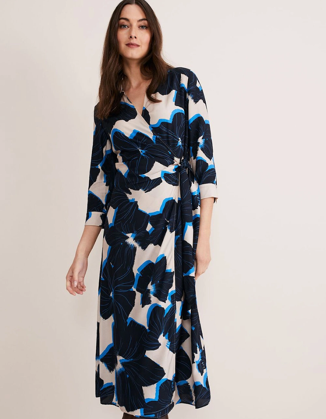 Rae Floral Wrap Dress