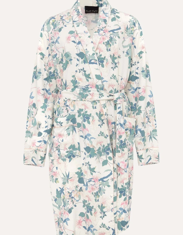 Avarie Chinoiserie Print Robe
