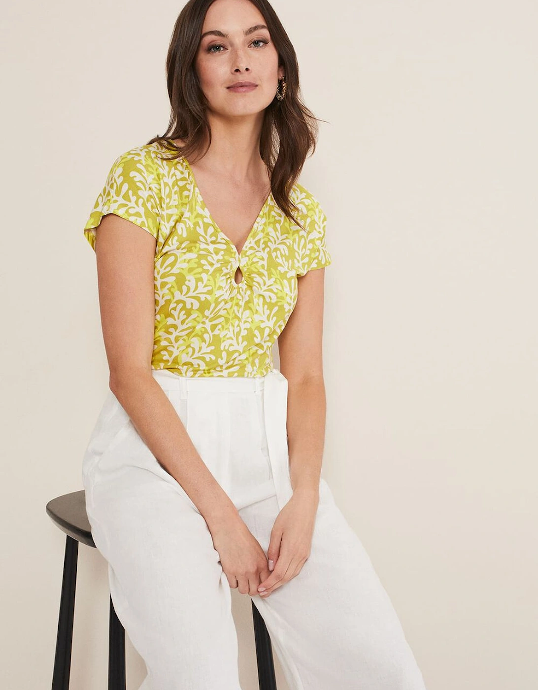 Rena Keyhole Top, 7 of 6