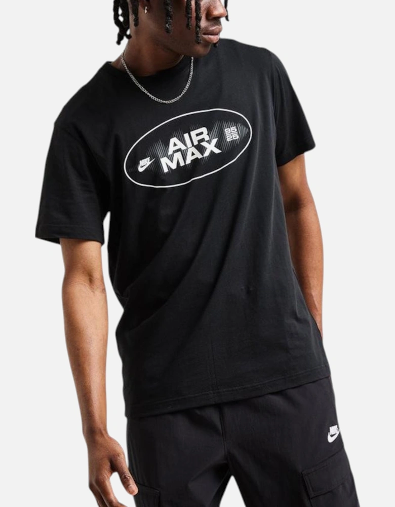 Nike T Shirts Air Max Men T Shirt Crew Neck Short Sleeve  Regular Fit New Tee
