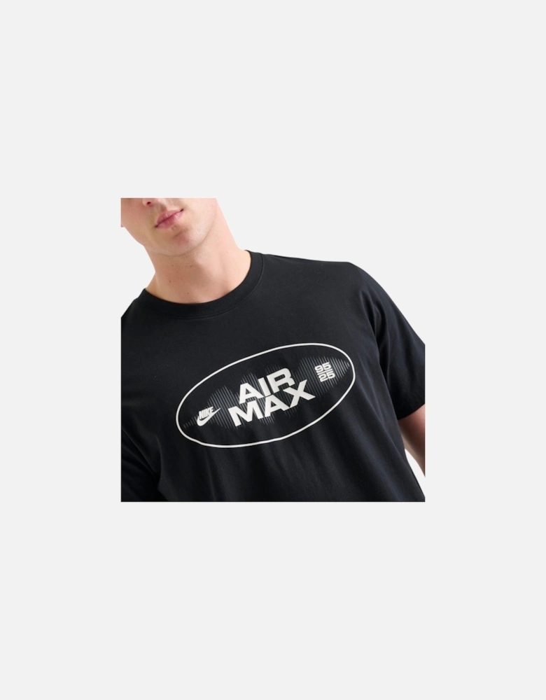 Nike T Shirts Air Max Men T Shirt Crew Neck Short Sleeve  Regular Fit New Tee