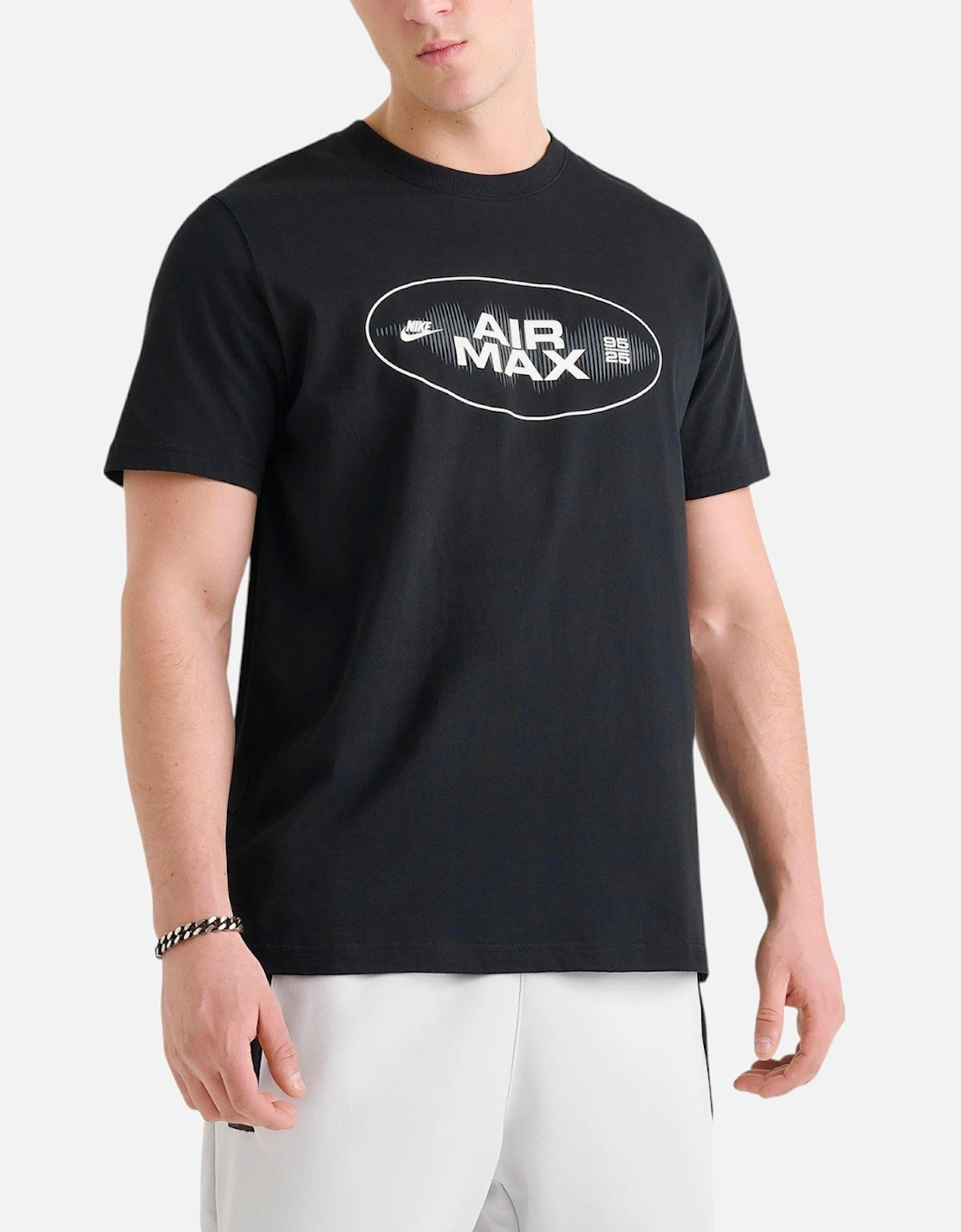 Nike T Shirts Air Max Men T Shirt Crew Neck Short Sleeve  Regular Fit New Tee
