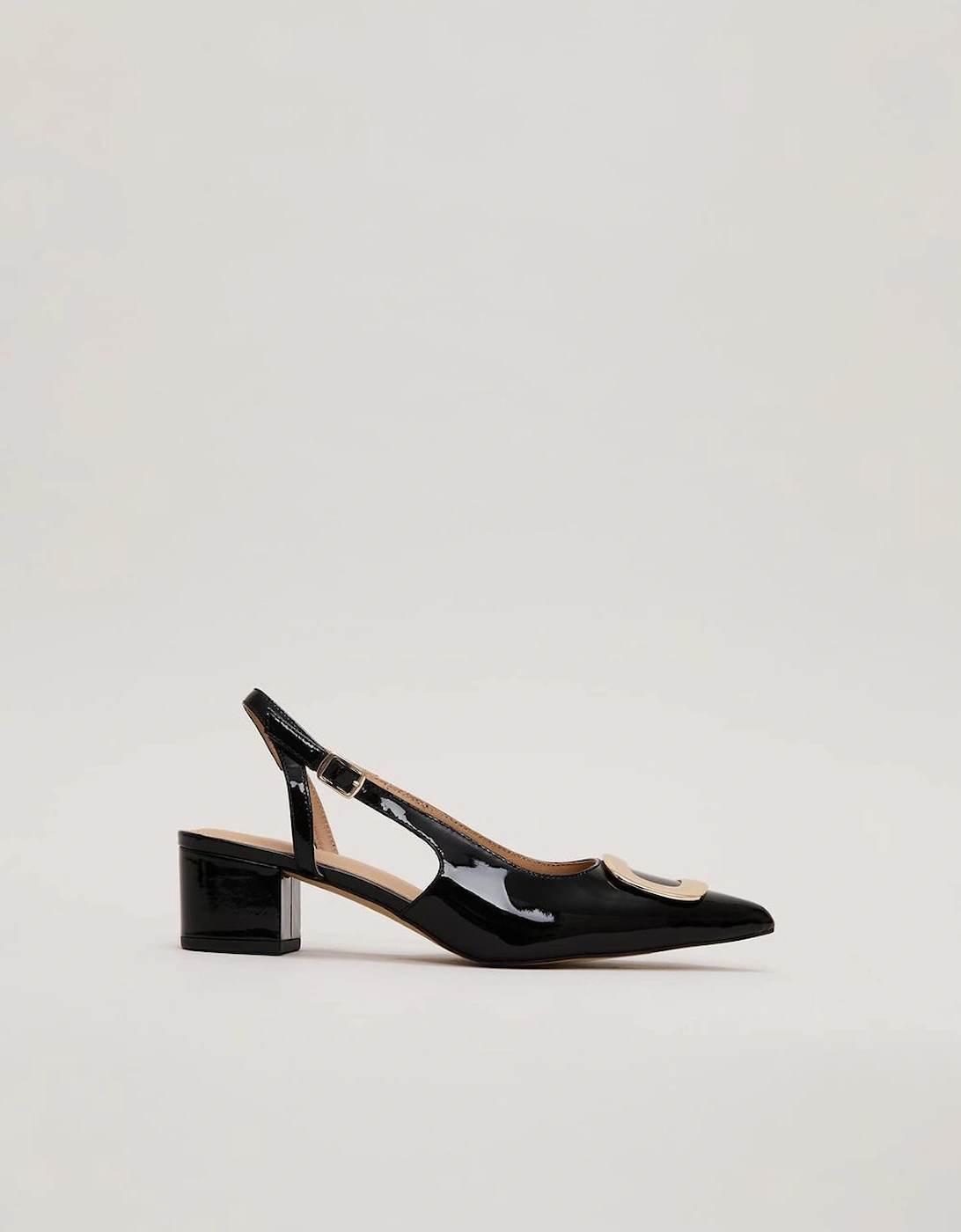 Patent Block Heel Shoes, 9 of 8