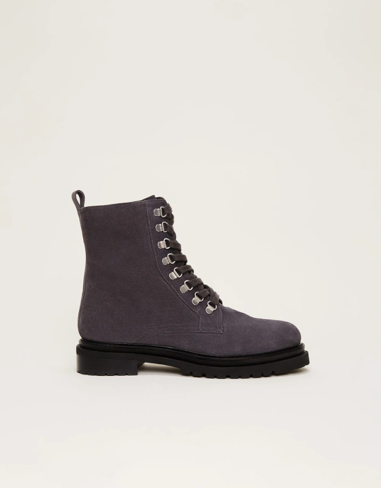 Meladie Suede Lace Up Hiker Boot