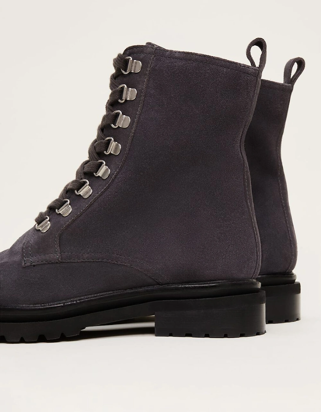 Meladie Suede Lace Up Hiker Boot