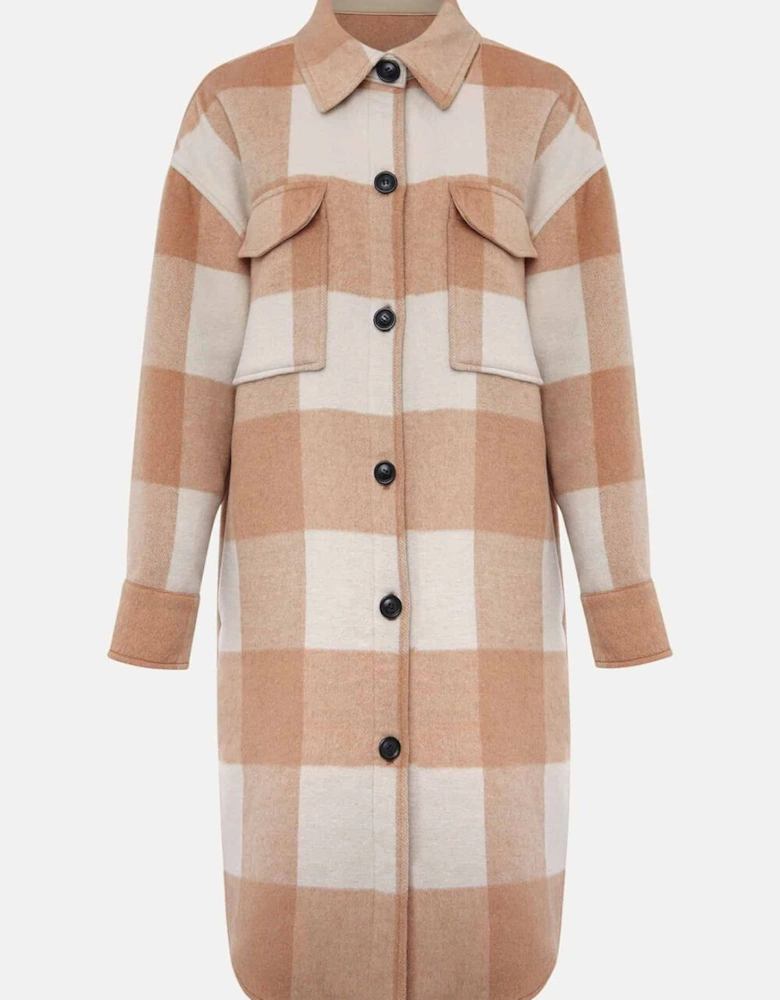 Carla Checked Shacket